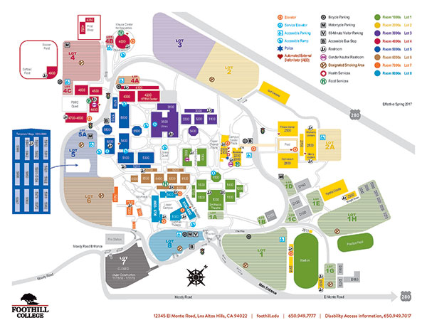 Campus Map Spring 2016