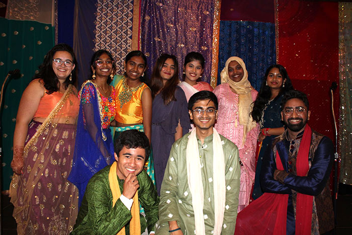 Diwali Event with several students