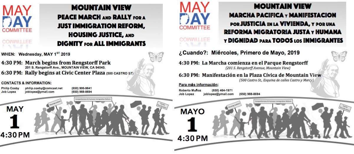 Peace March and Rally Flyer