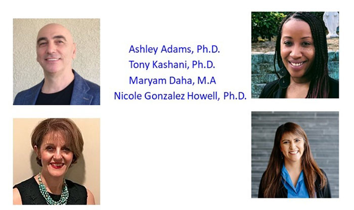 Meet Ashley Adams, Tony Kashani, Maryam Daha, and Nicole Gonzales Howell