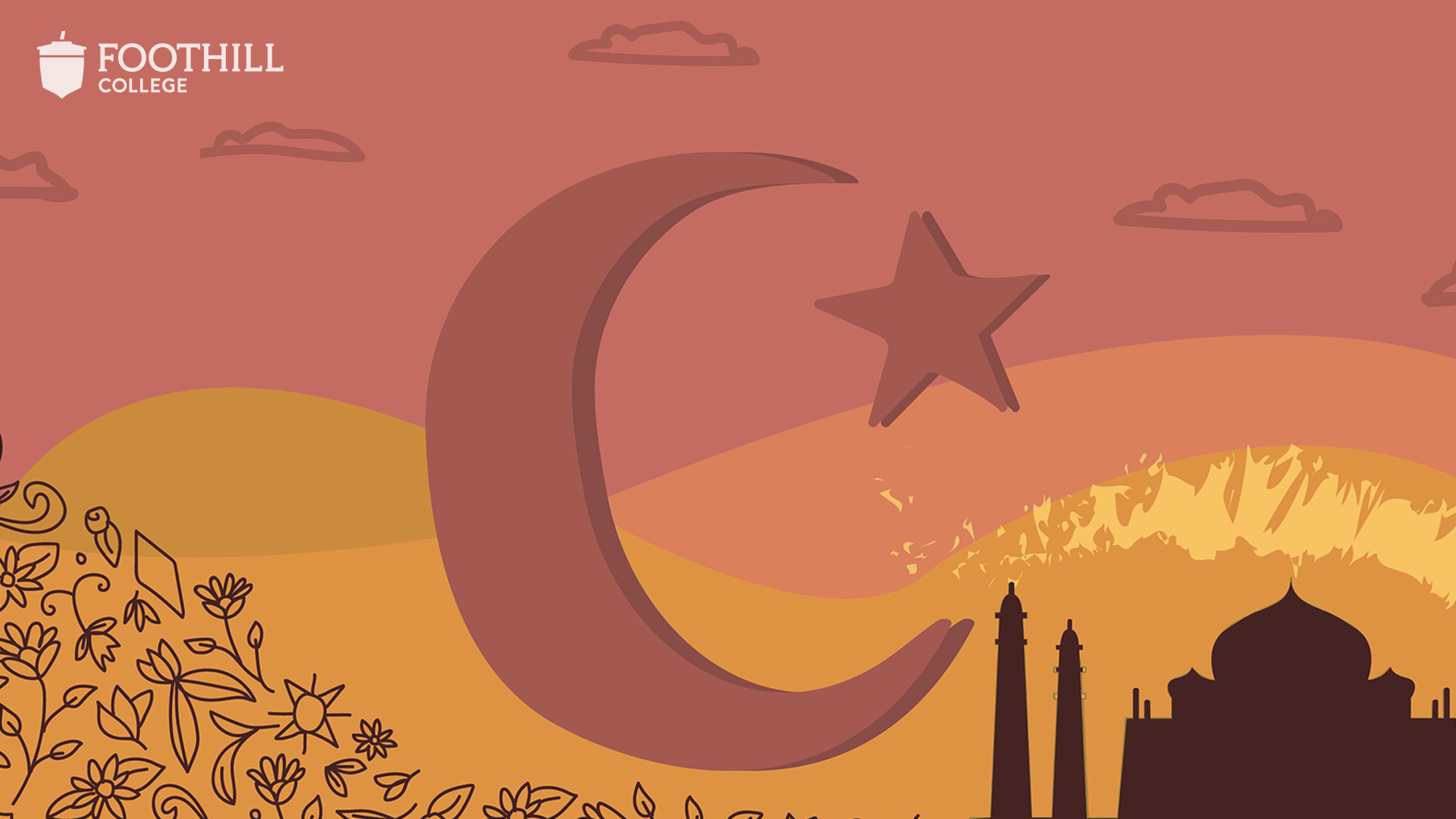 Muslim Heritage illustrated landscape