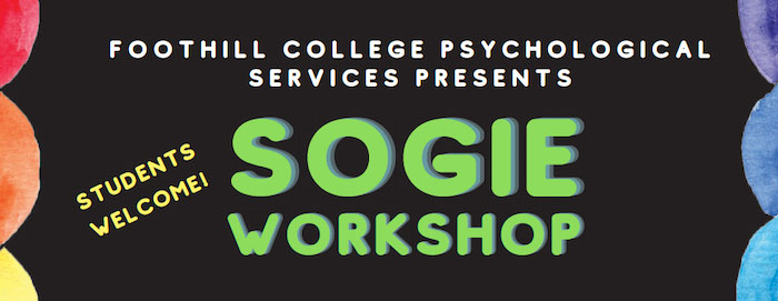 Psychological Services Presents SOGIE Workshop