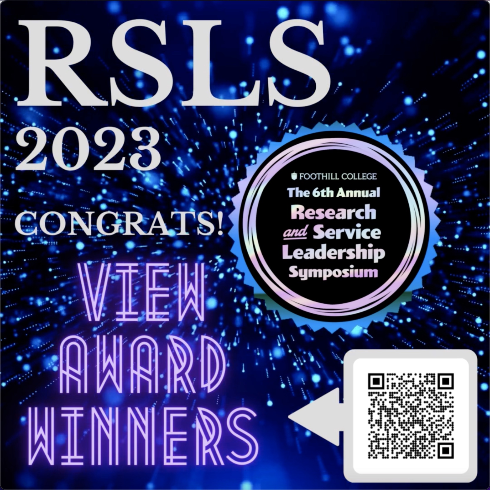 RSLS 2023 Award Winners Instagram Post