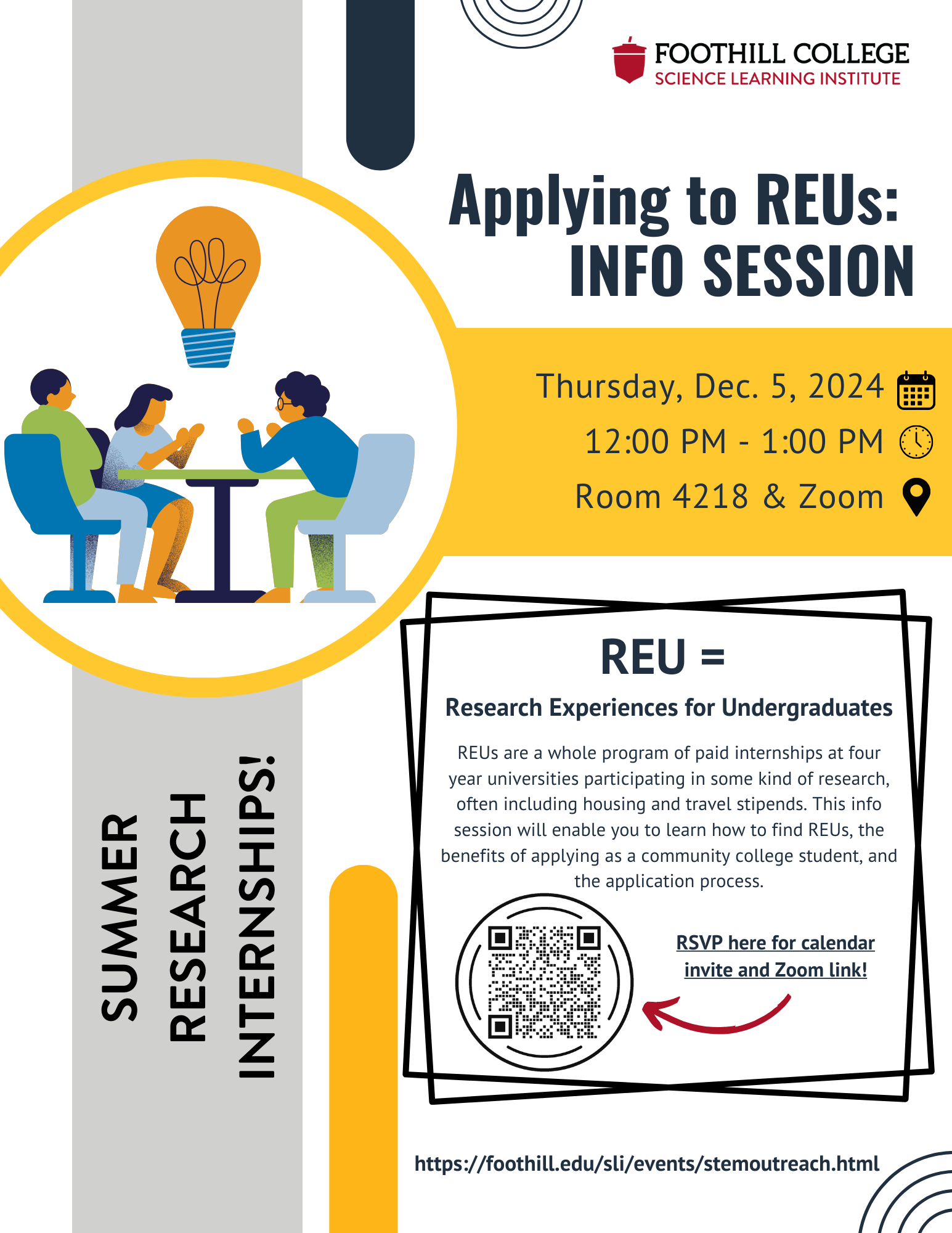 REU info session