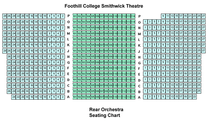 Smithwick Theatre Rear Seating